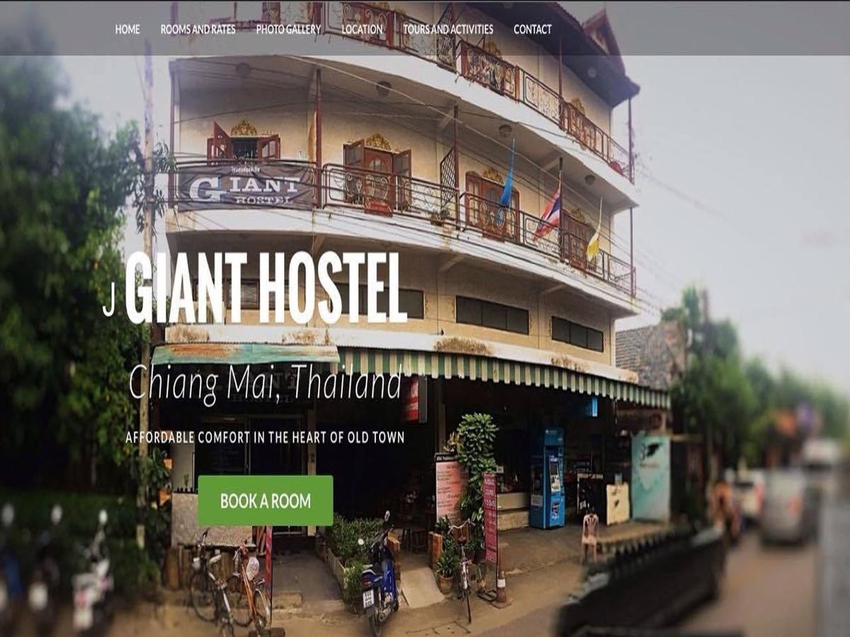 J Giant Hostel Chiang Mai Exterior photo